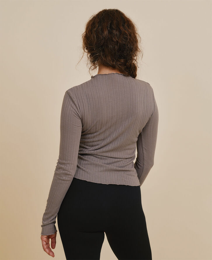Cartel Copenhagen Powder Long-sleeve Top - Hazel Lysebrun