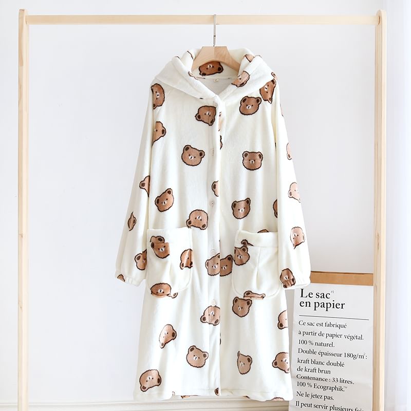 Dogini - Pyjamajas met bijpassende berenprint (verschillende ontwerpen)