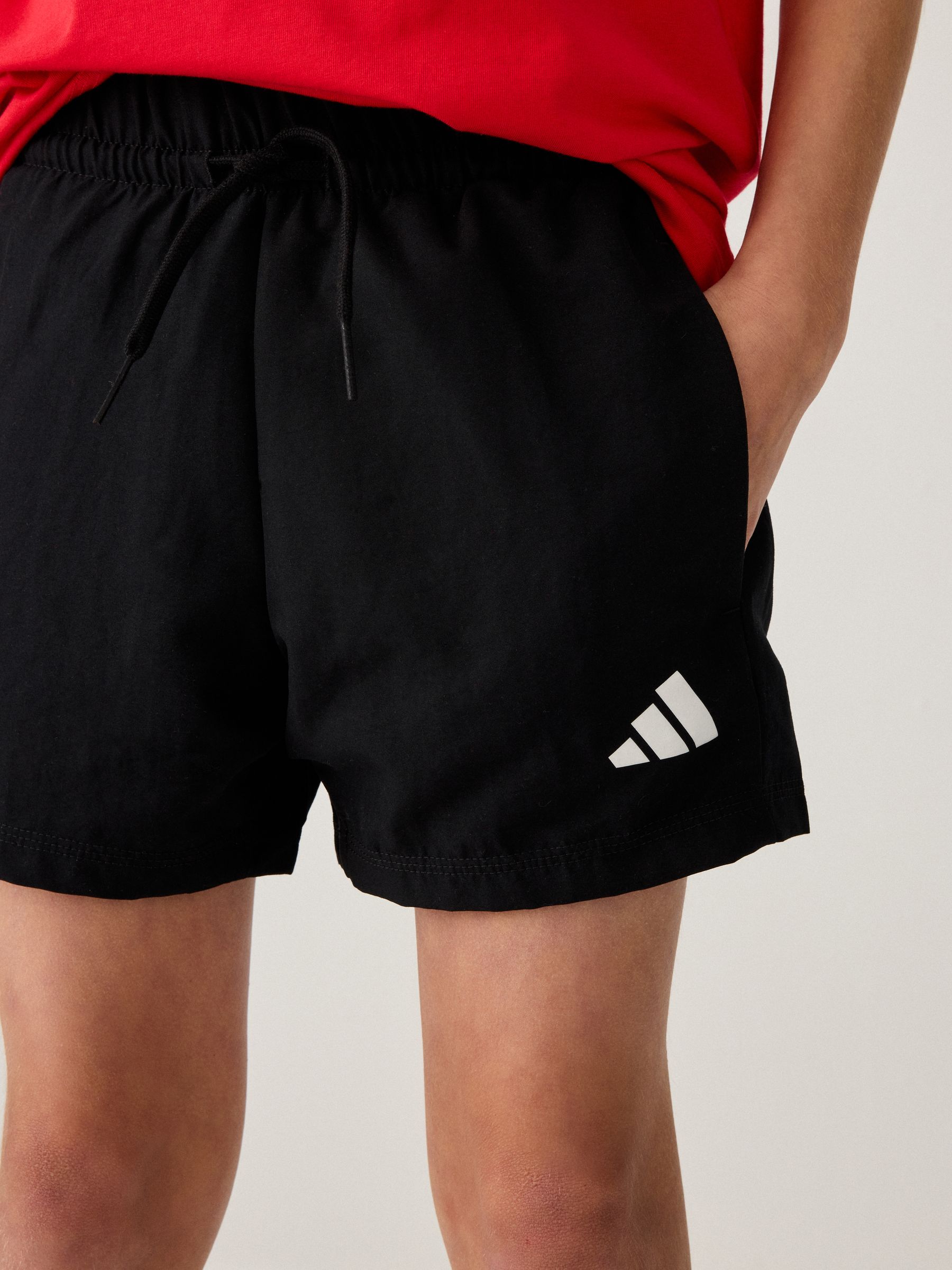 Zwart - adidas Essentials Climacool Kids Shorts