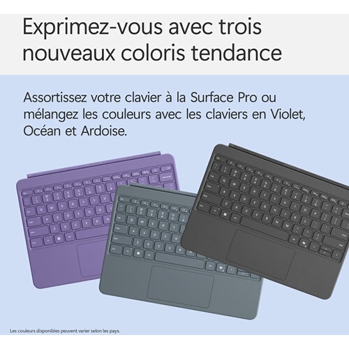 Clavier pour tablette Microsoft Surface Pro 12 pouces - Ardoise