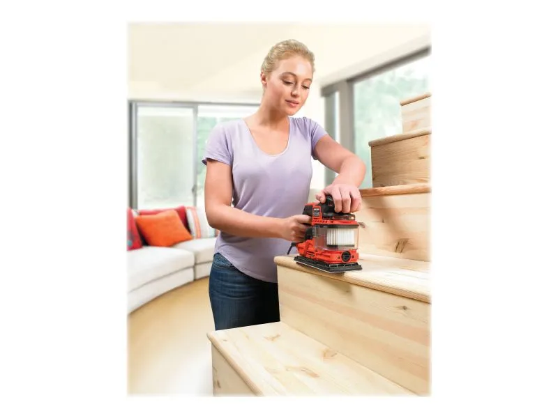 BLACK DECKER KA330EKA-QS - Kredsløbssliber - 270 W - 1/3 ark