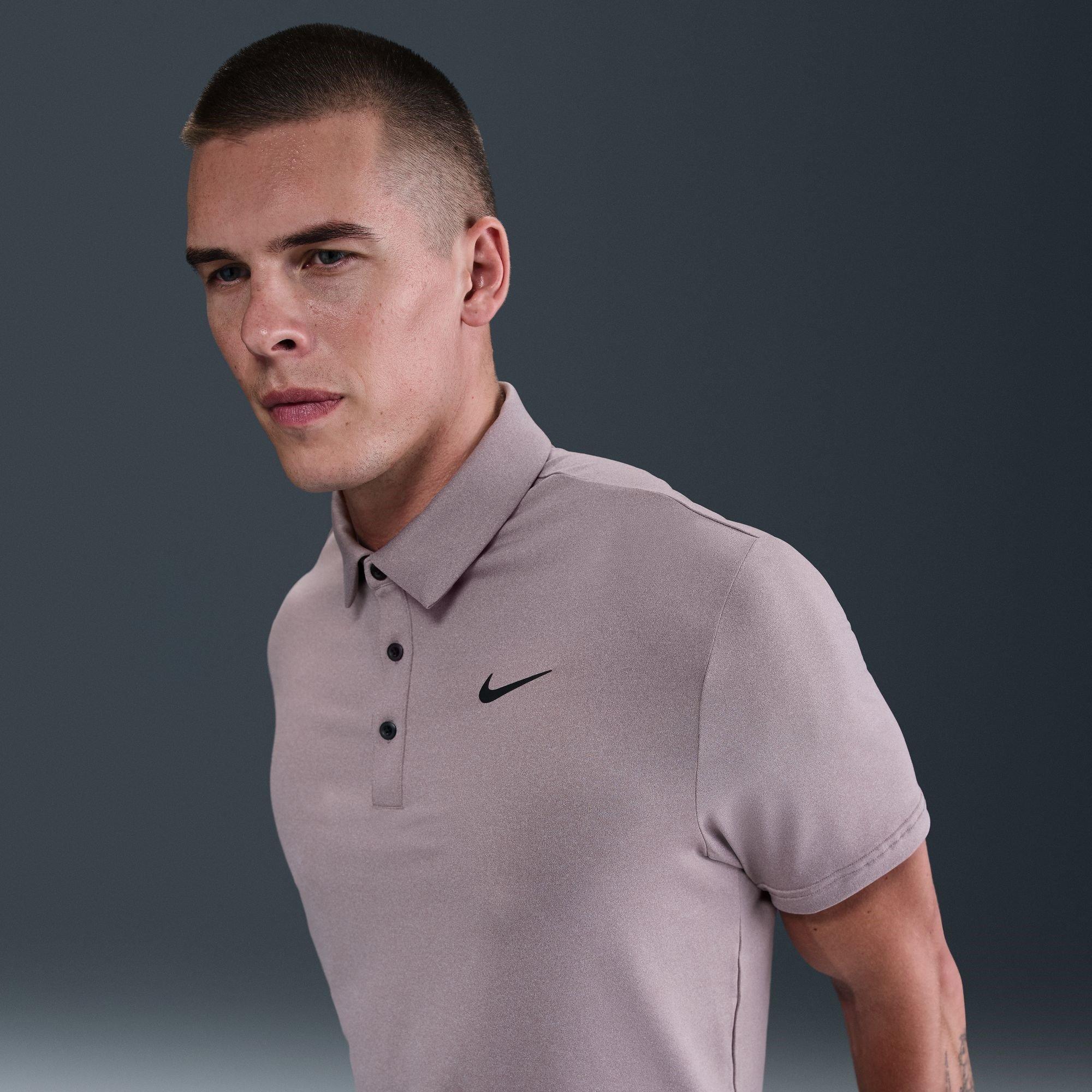 Nike Heather Tour Polo Shirt Mens