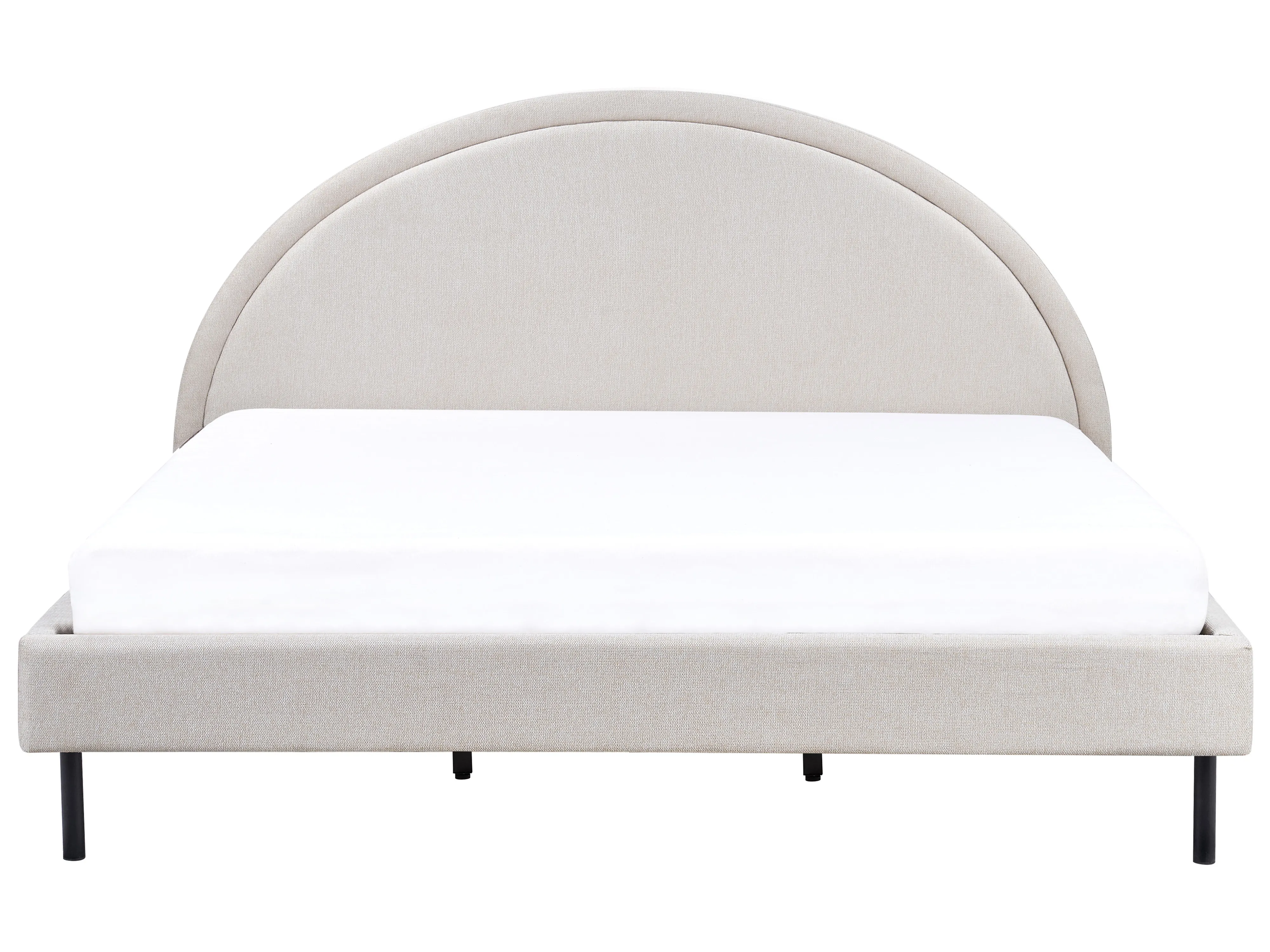 Bed Stof MARGUT 180 x 200 cm Lichtbeige