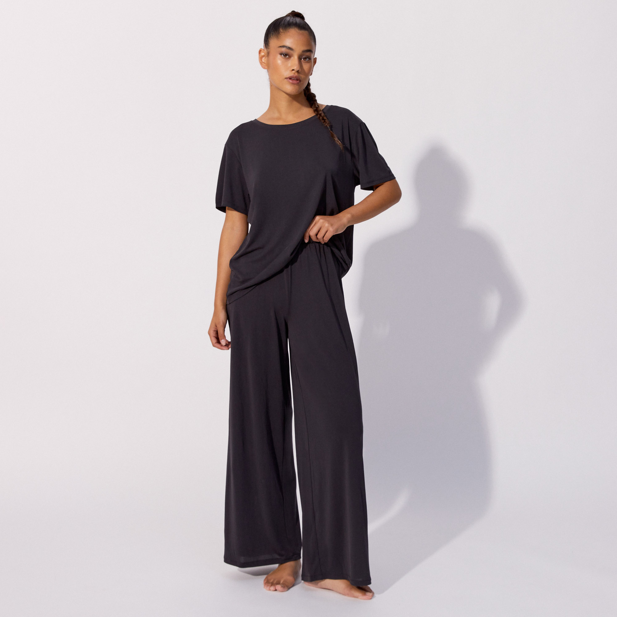 Pantalon ample en jersey