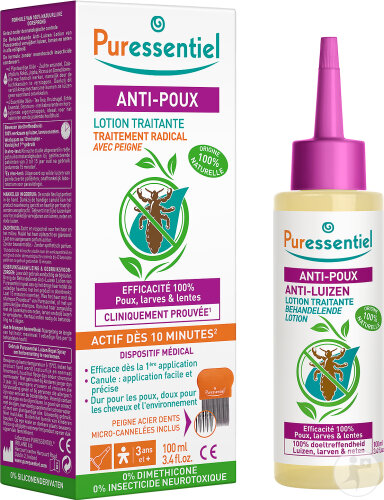 Puressentiel Anti-Poux Lotion 100ml + Peigne 1 Pièce