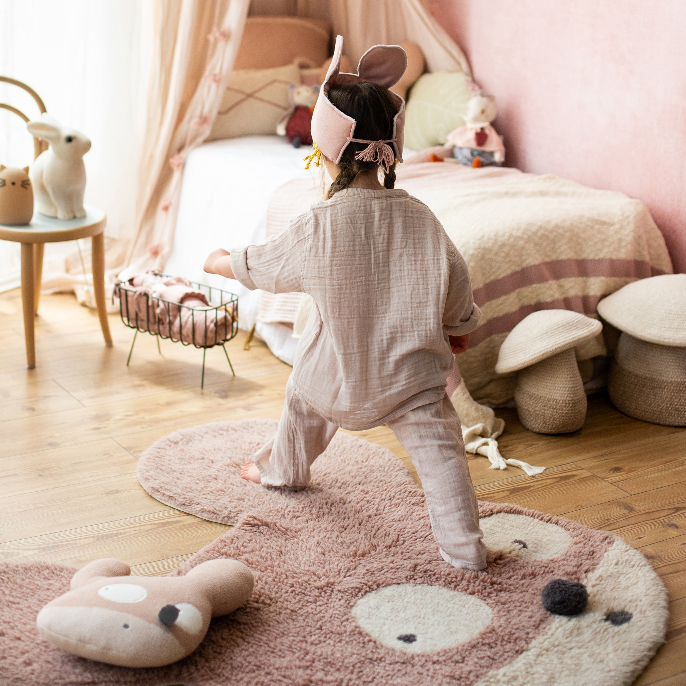 Lorena Canals Edgar Plans Vloerkleed 100 x 120 cm - Mighty Mouse
