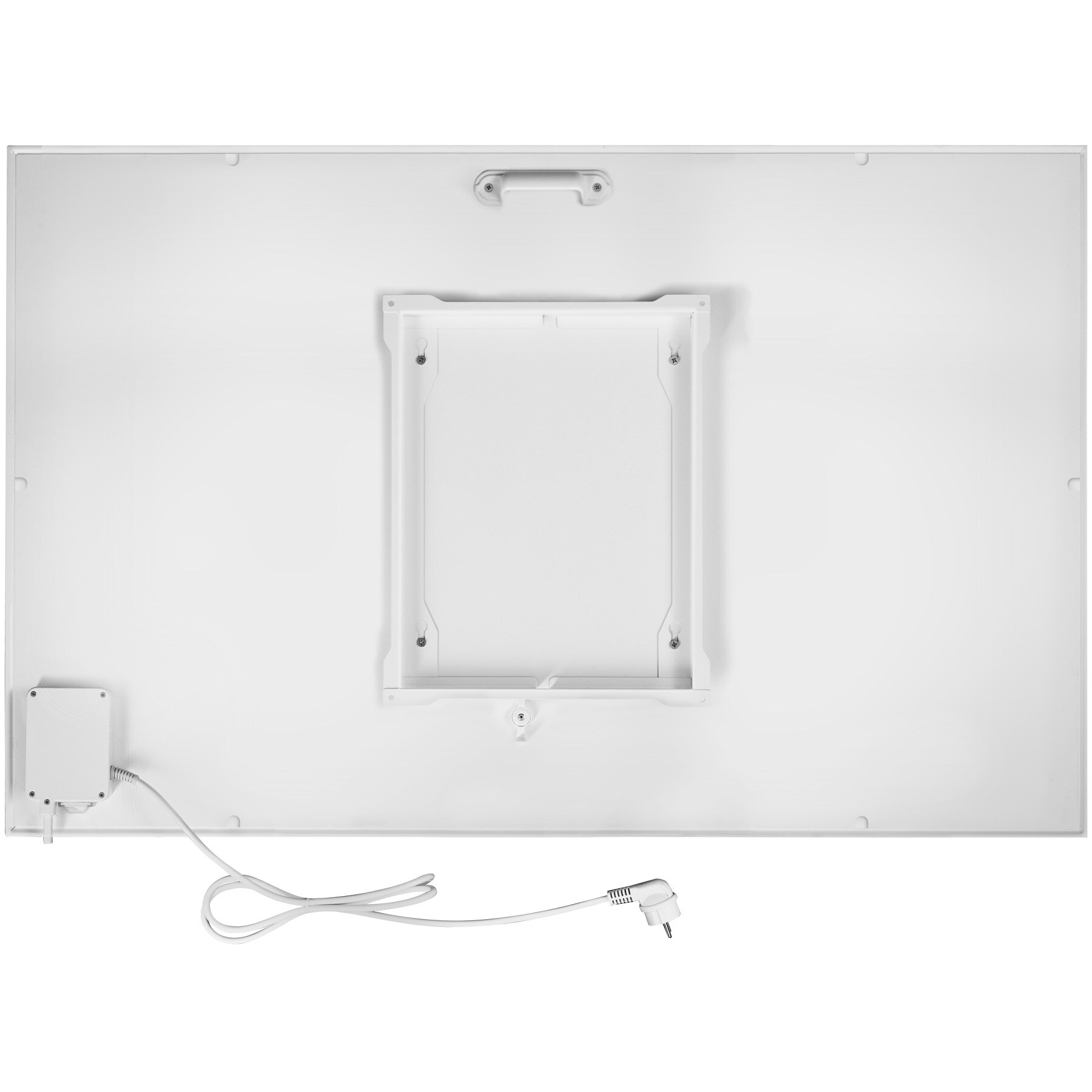 tectake® Infrarotheizung, rahmenlos mit Thermostat, Überhitzungsschutz, einfache Wand- oder Deckenmontage, inklusive Ständer