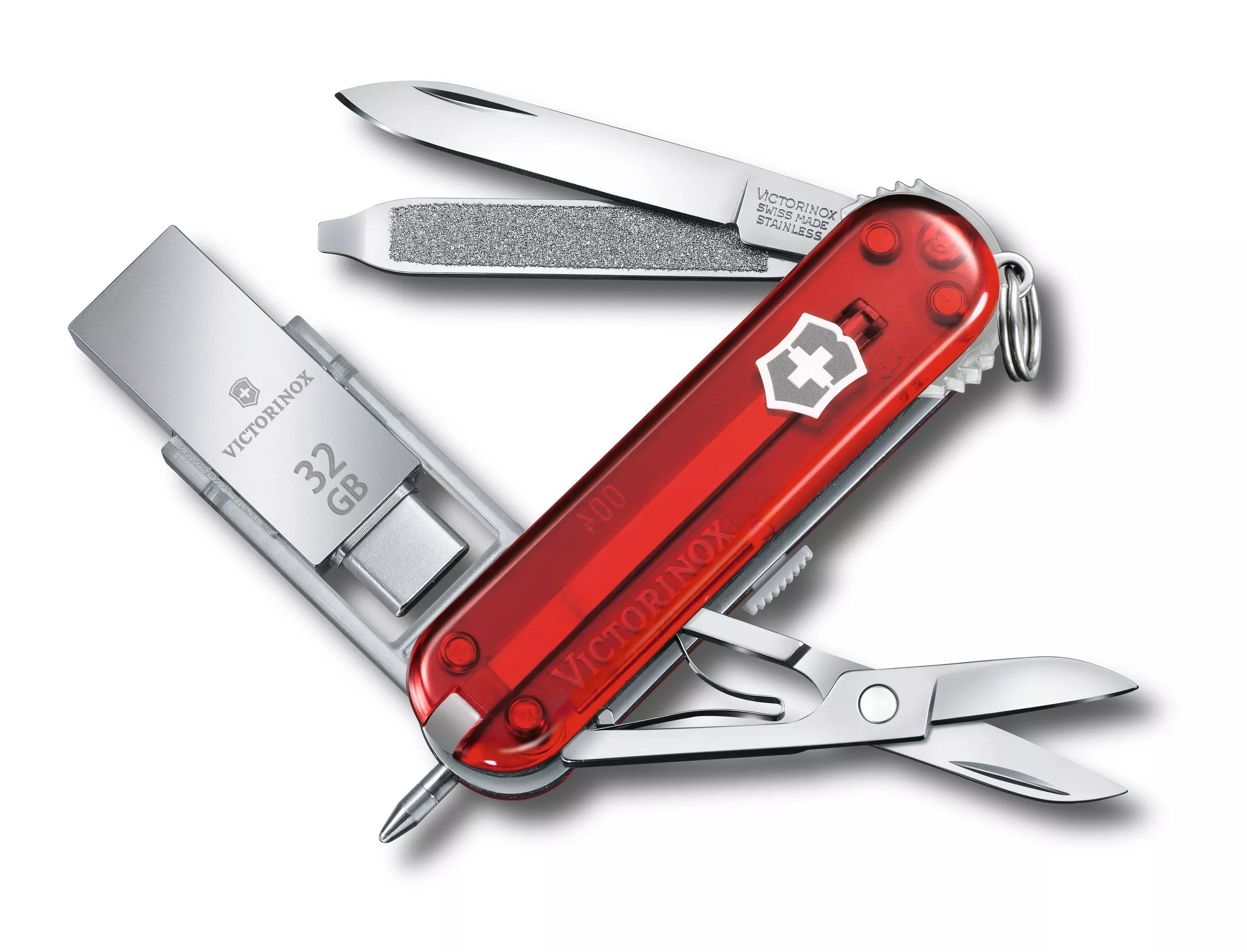 Victorinox@work-rot transparent