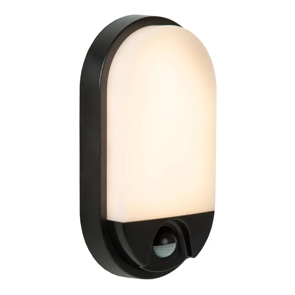 Lucide HUPS IR Wandlamp - Zwart