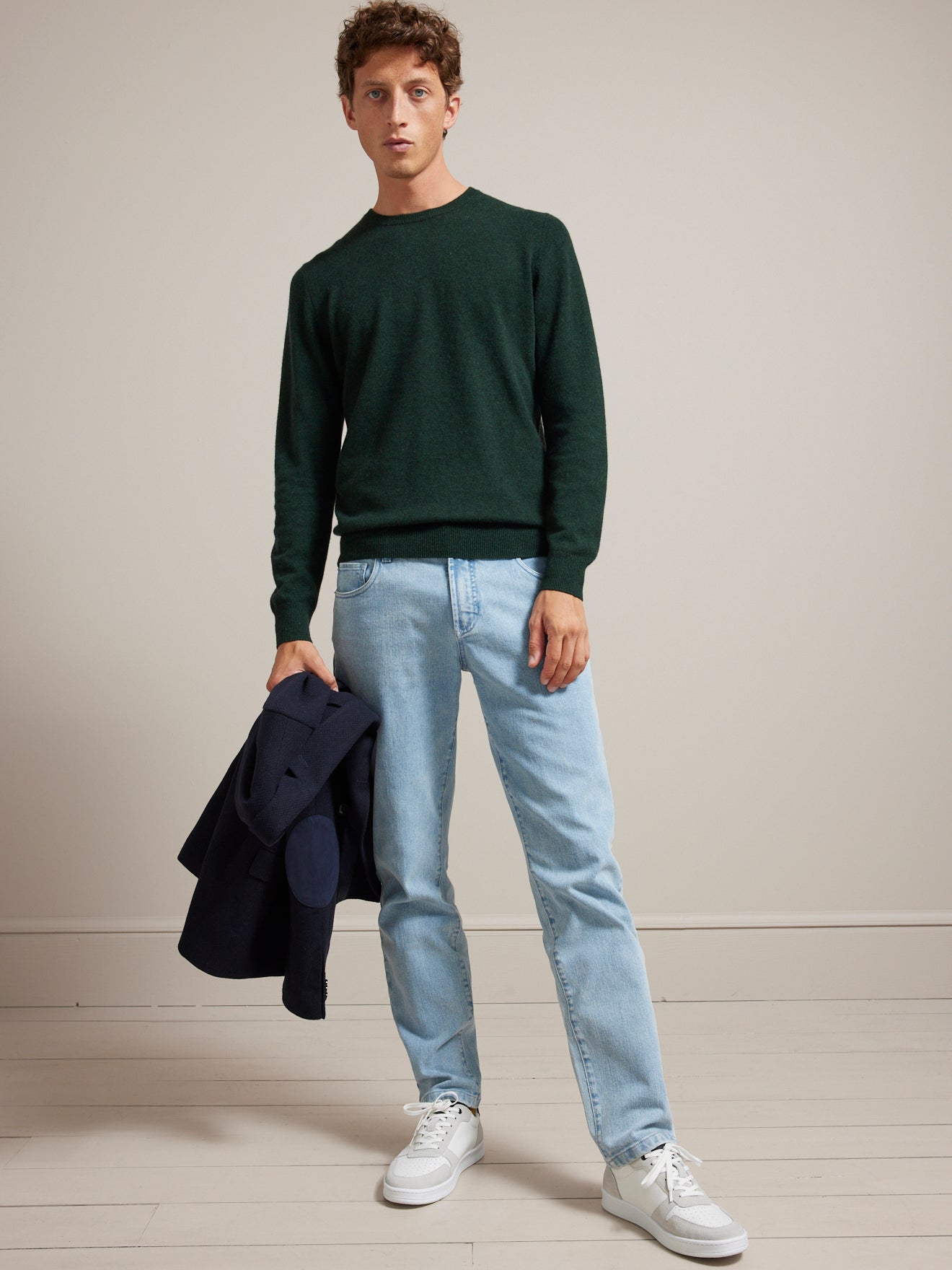 Pull col rond homme - Collection Cachemire
