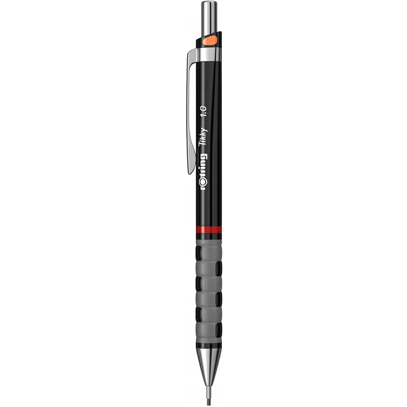 Rotring Druckbleistift Tikky, 1 mm, HB, schwarz