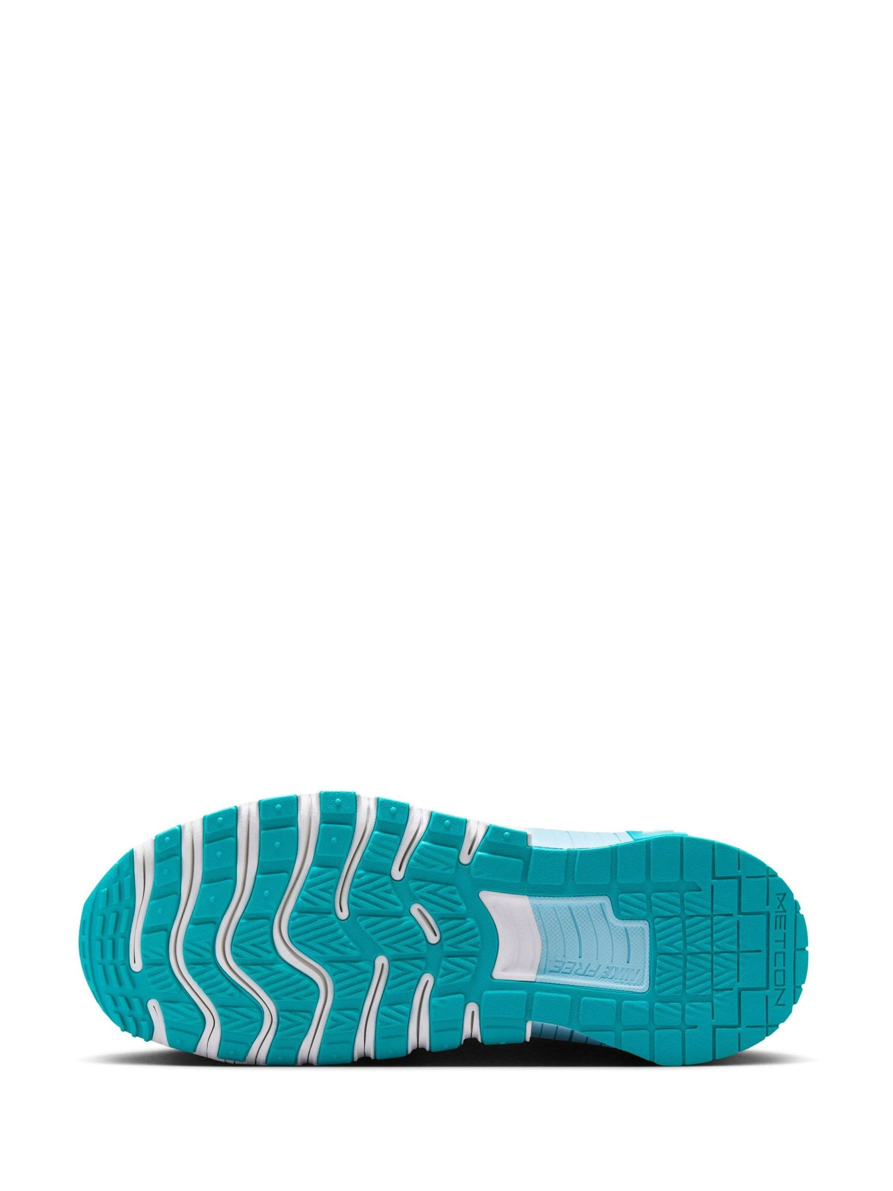 Wit blauwgroen - Nike Free Metcon 6 trainingsschoenen