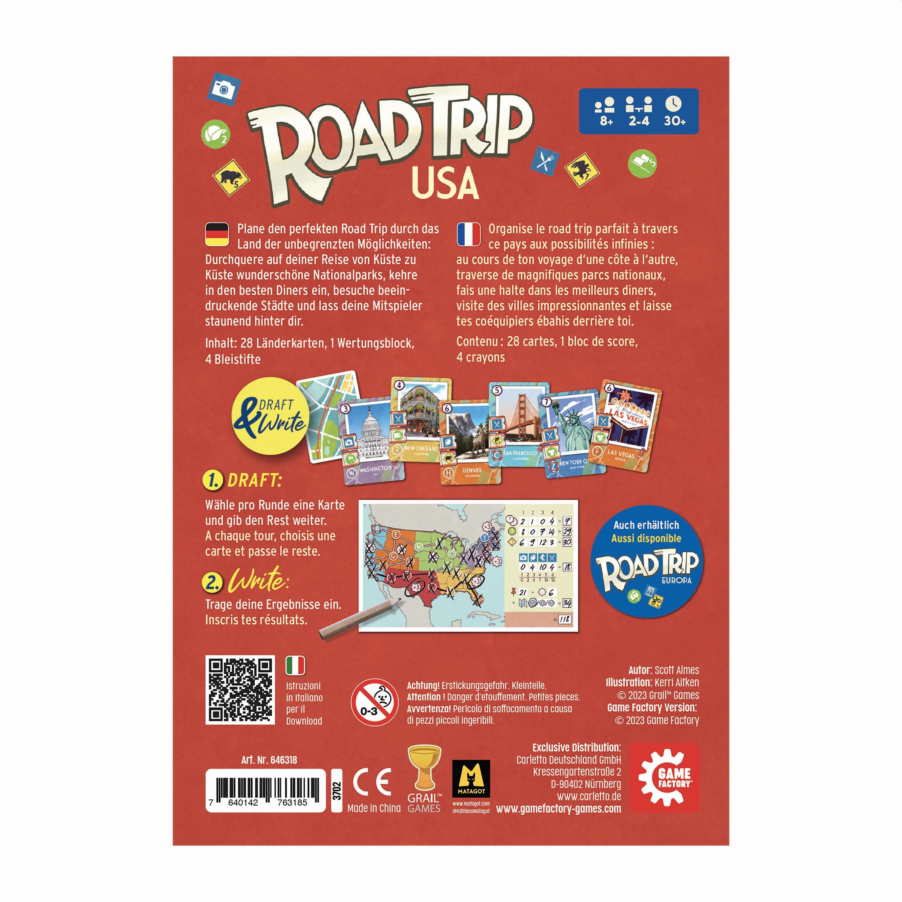 Game Factory - Road Trip USA