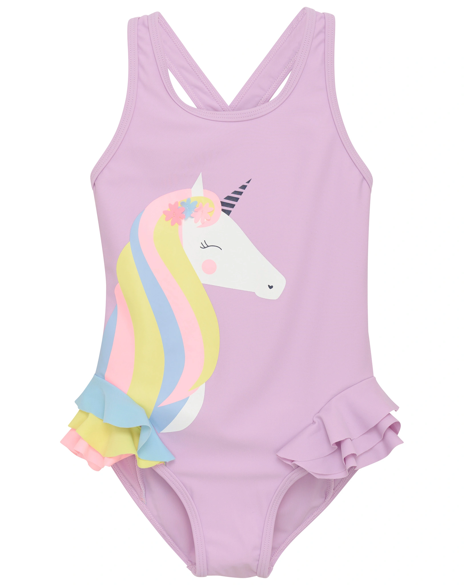 Badeanzug PASTEL UNICORN in lavender mist