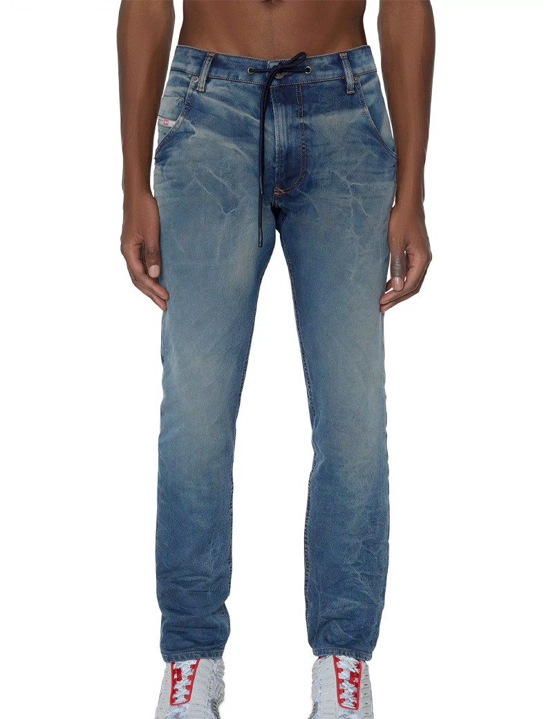 DIESEL JEAN JOGGING KROOLEY BLEU 068BD