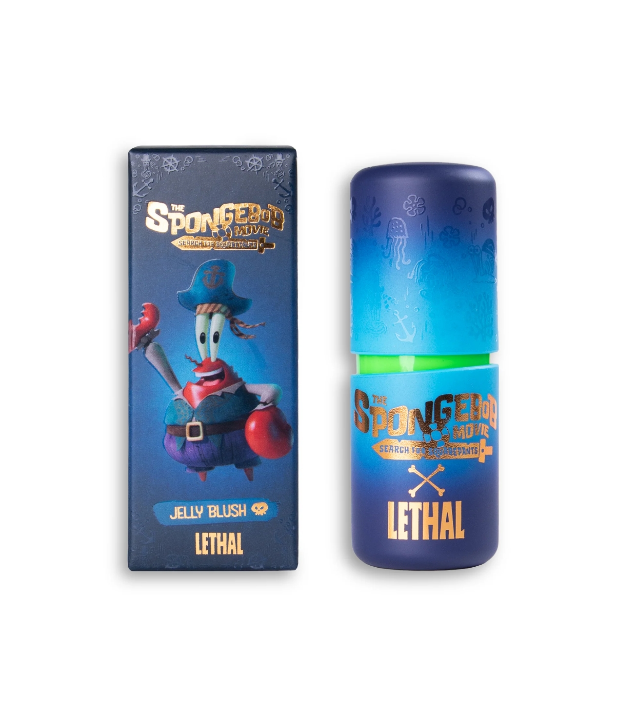 Lethal Cosmetics - *The SpongeBob* - Bastão de blush em gel - Mr. Krabs