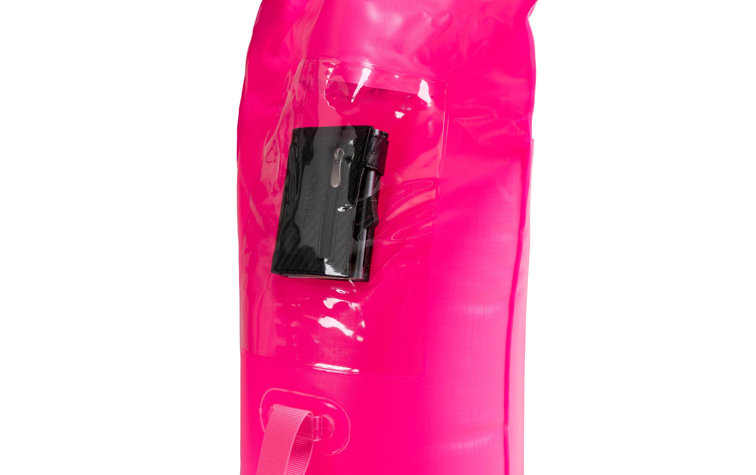 Schwimmboje Booa 15 l RosaDry Bag und Schwimmboje in einem