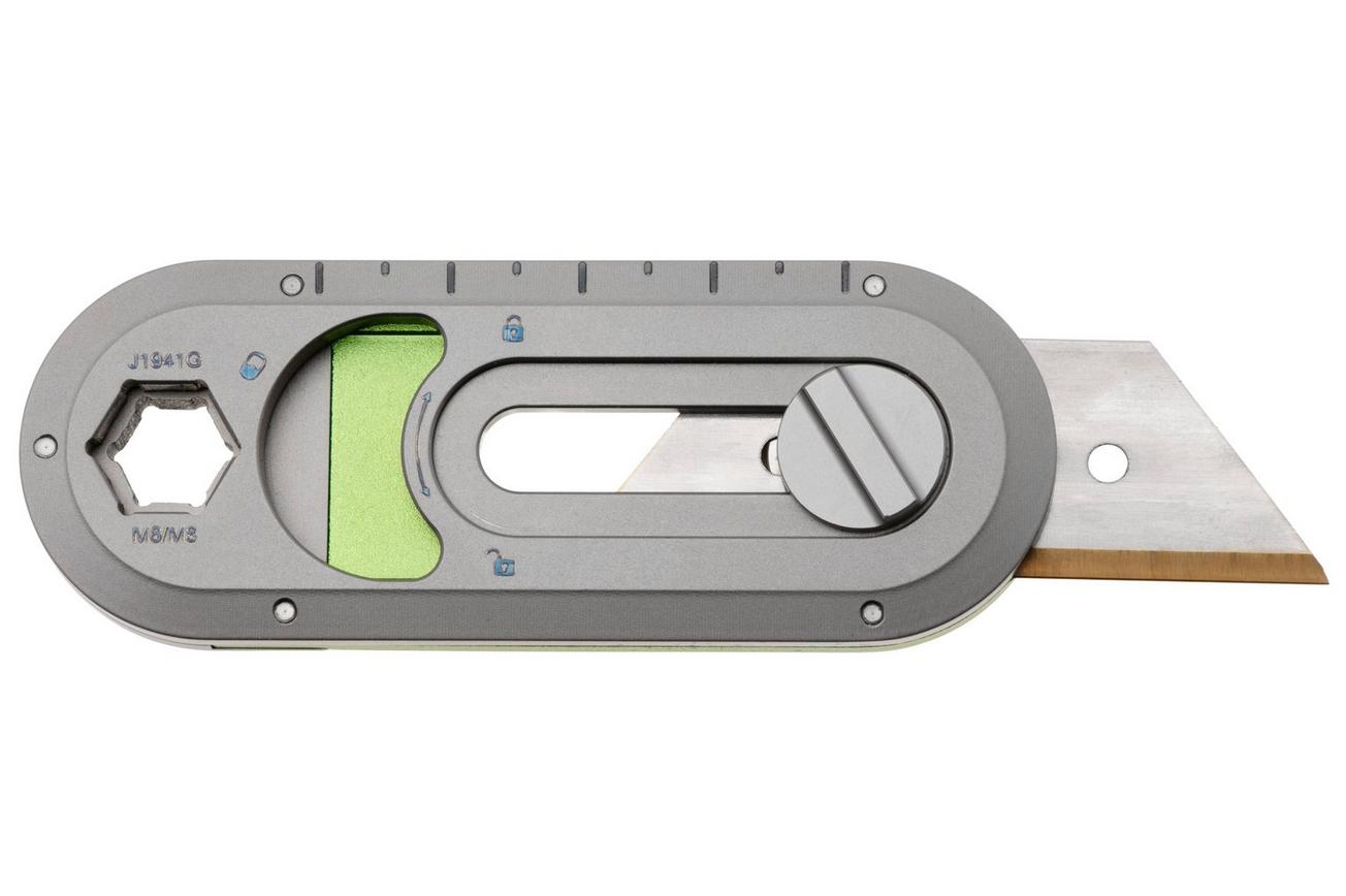 CJRB Breeze J1941G-GN Grey Titanium, Green Aluminium, utility zakmes