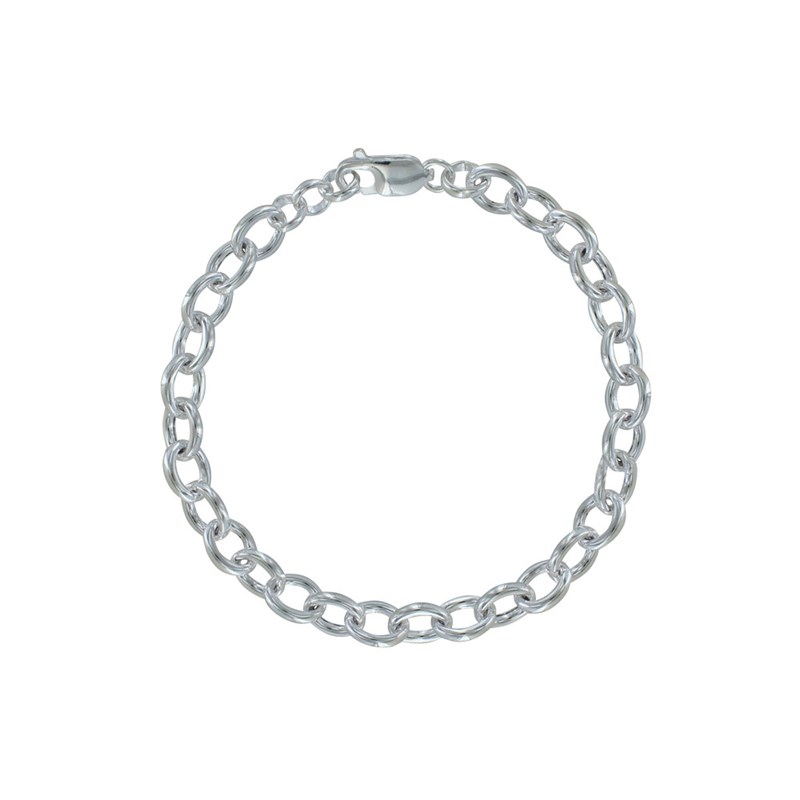Bracelet Argent Gourmette Petits Maillons