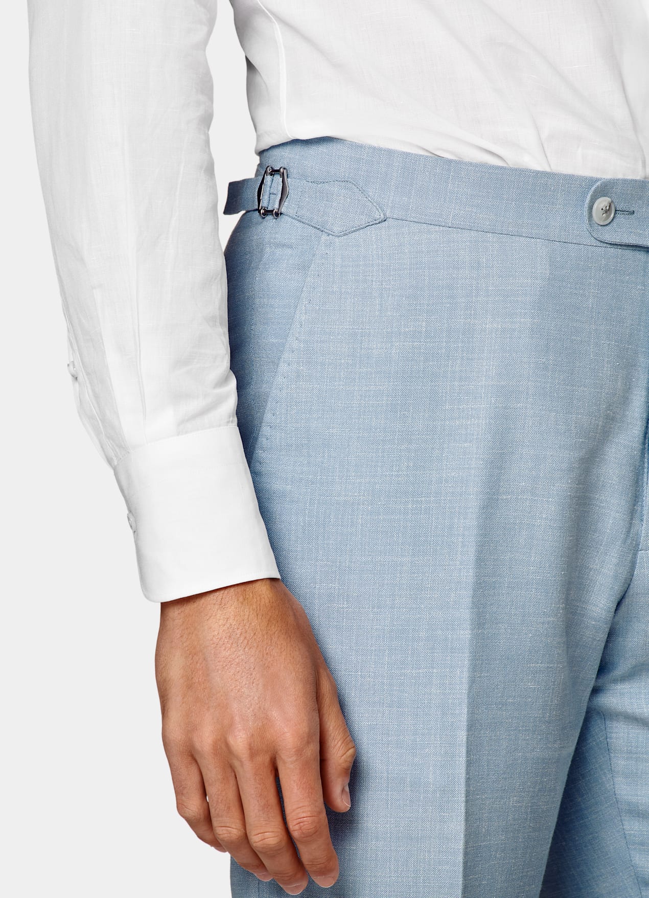 Costume Lazio coupe Tailored bleu clair