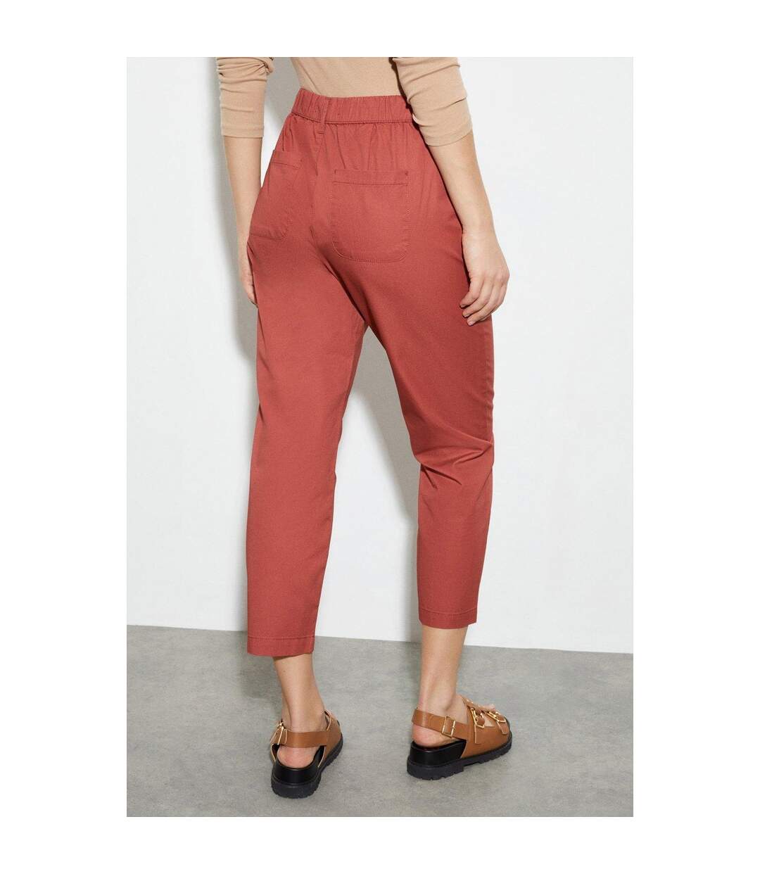 Dorothy Perkins - Pantacourt - Femme (Rouge orangé) - UTDP997
