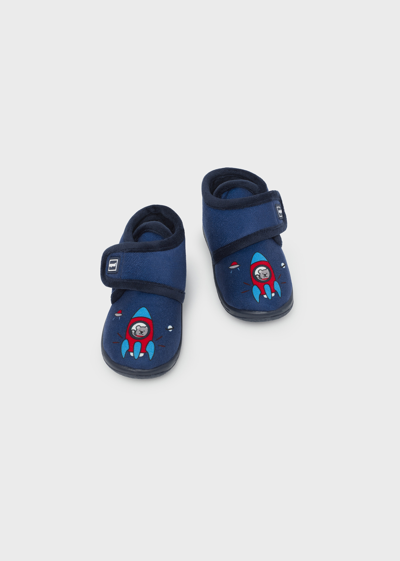 pantufa de casa estampada para bebês