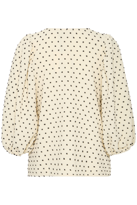 Ichi beige dames blouse