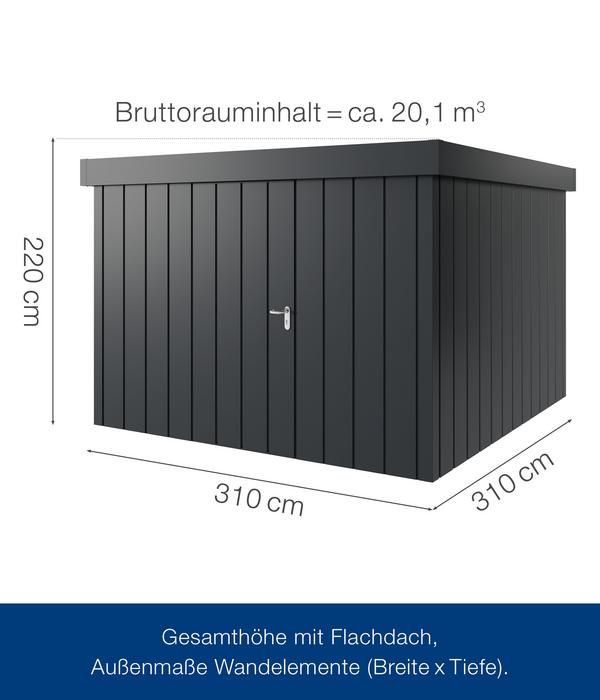 Hörmann Metallgerätehaus Juno JFD14 M-Sk