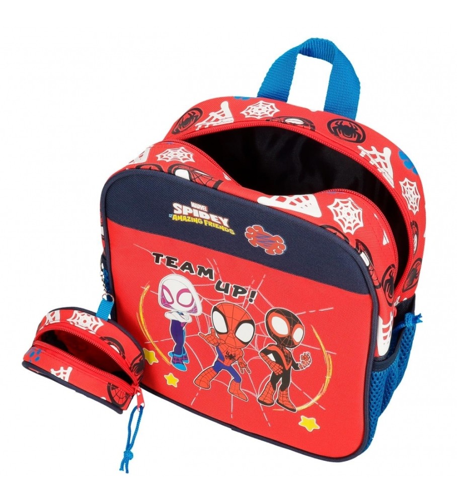 Joumma Bags Mochila Preescolar Spidey and friends rojo