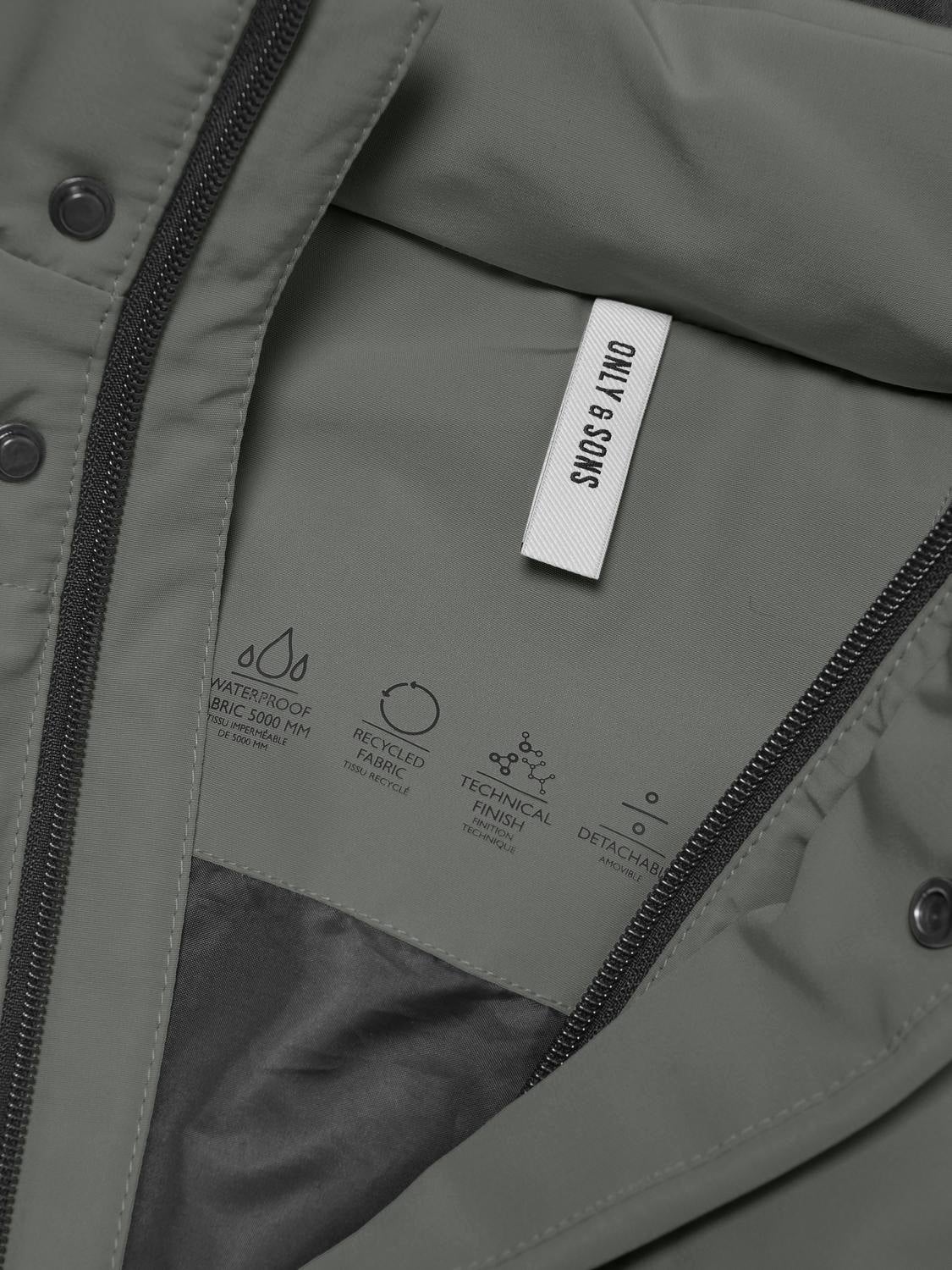 ONSCAYSON Daunenjacke Castor Gray