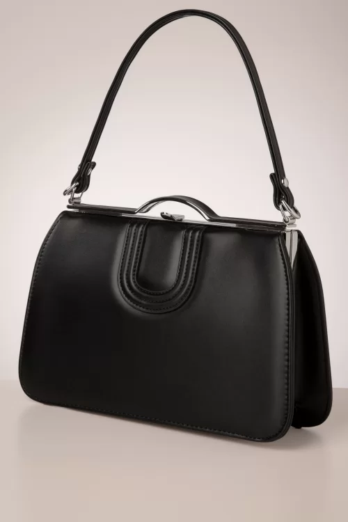 Banned Retro Dolores handtas in zwart