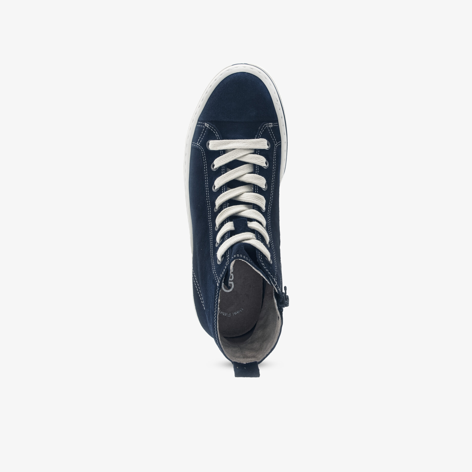 Gabor Damen Plateau Sneaker blau