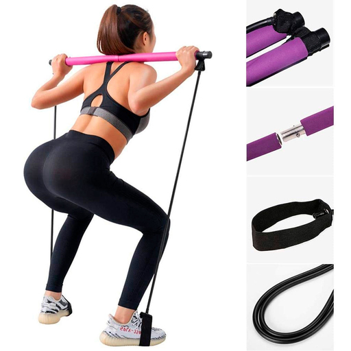 Barra De Pilates Para Ejercicio Sportek