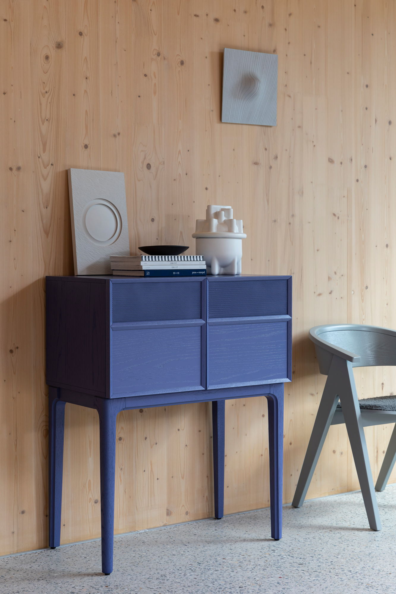Wandkast JUNE beige