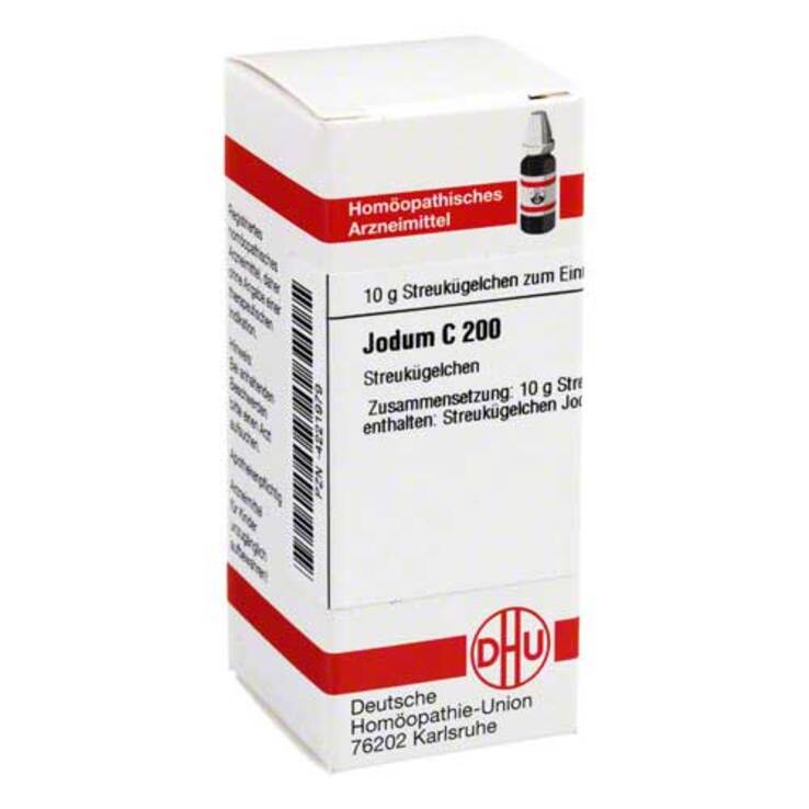 DHU Jodum C 200 Globuli, 10 g