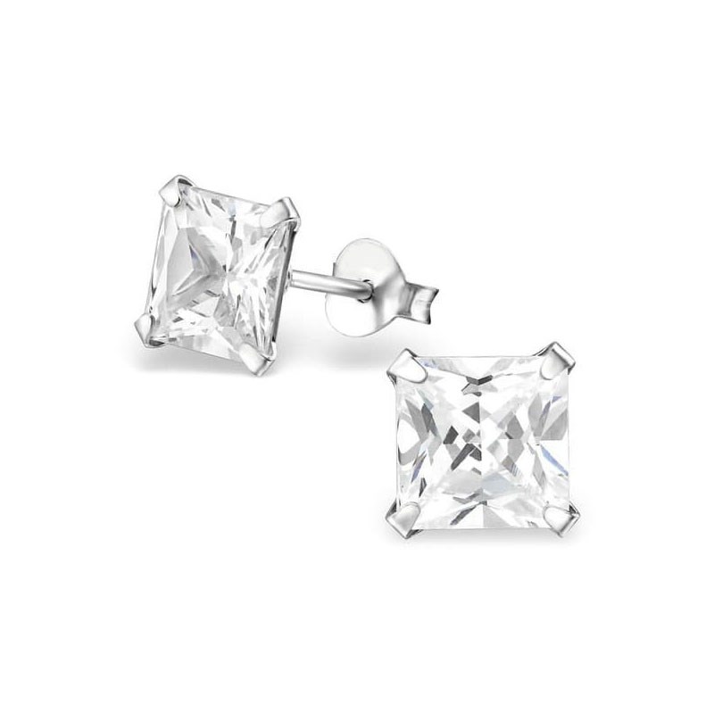 Boucles d'oreilles argent 925 rhodié