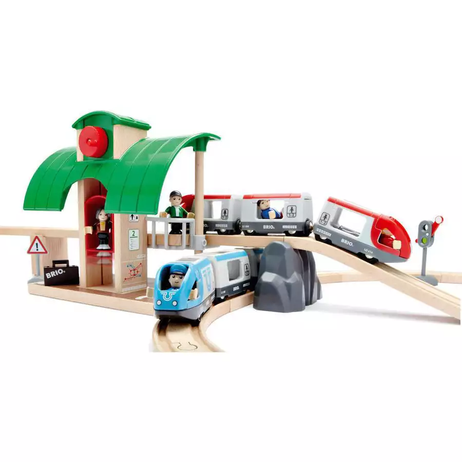 Brio Großes BRIO Bahn Reisezug Set bunt