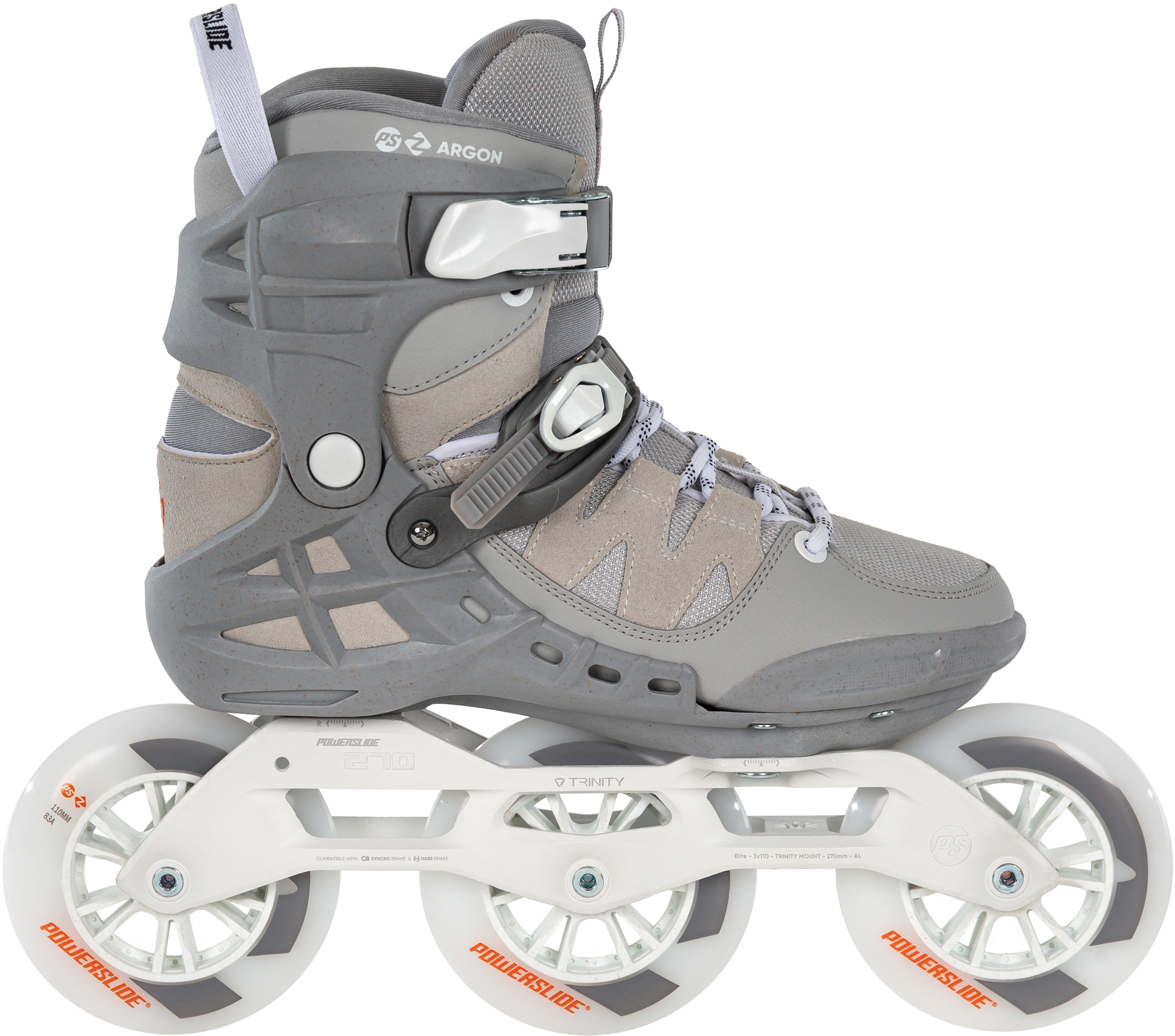 Powerslide Inlineskates »Phuzion Argon Cement 110«