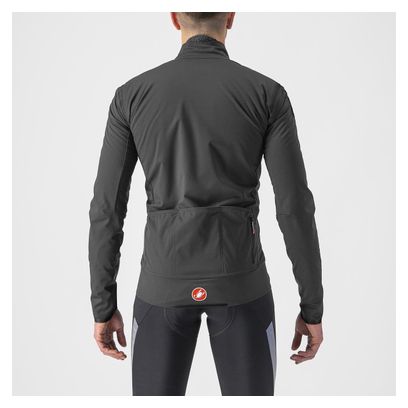 Veste Manches Longues Castelli Alpha Ultimate Gris Foncé/Noir