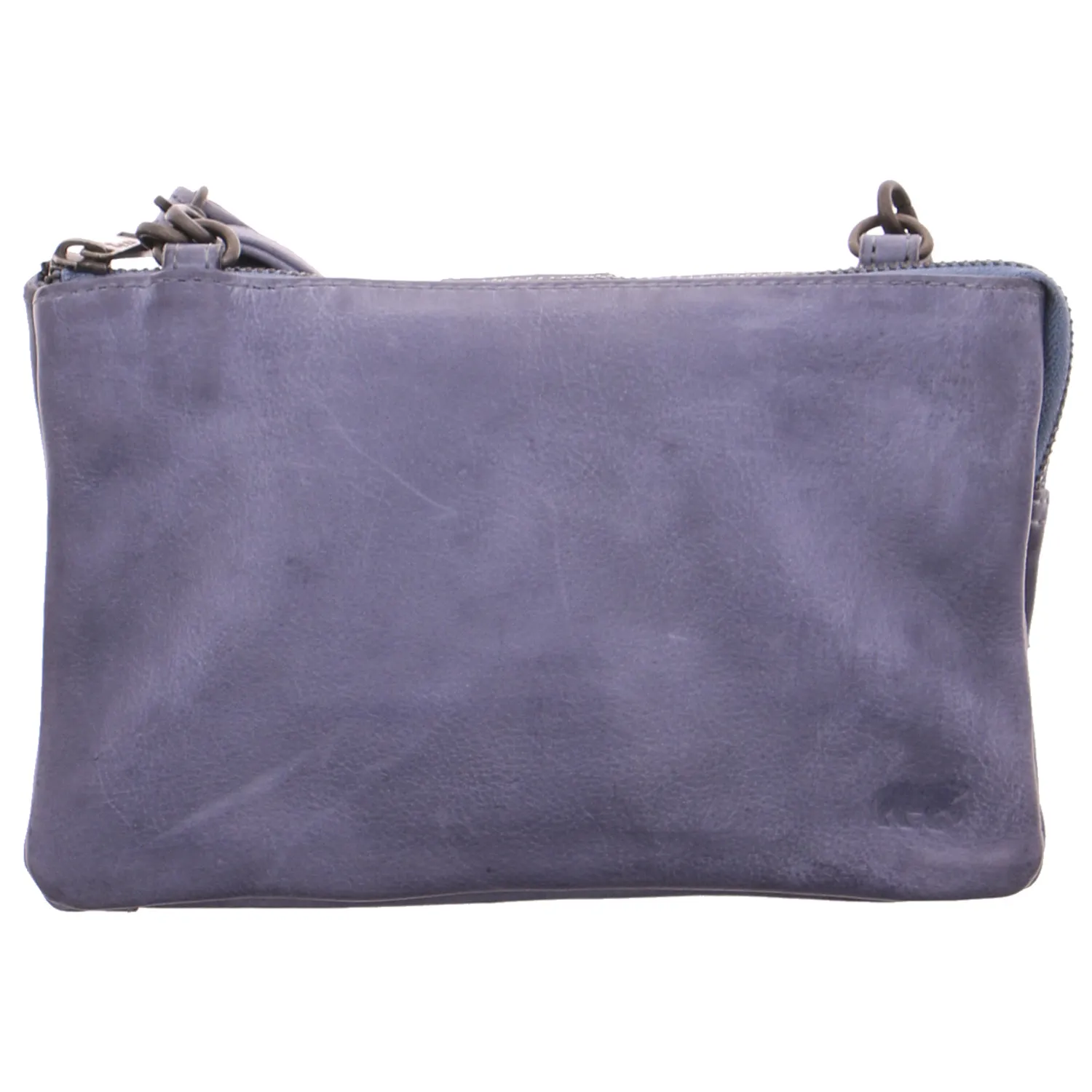 BEAR DESIGN Umhängetasche Jeansblau Leder