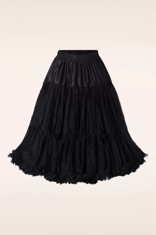 Banned Retro Lola Lifeforms-rok in zwart