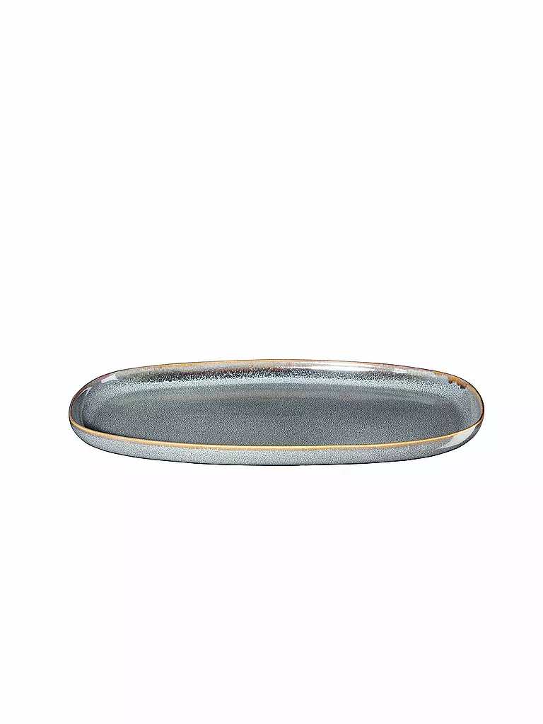 ASA SELECTION Platte oval 31x18cm Saisons  Denim hellblau