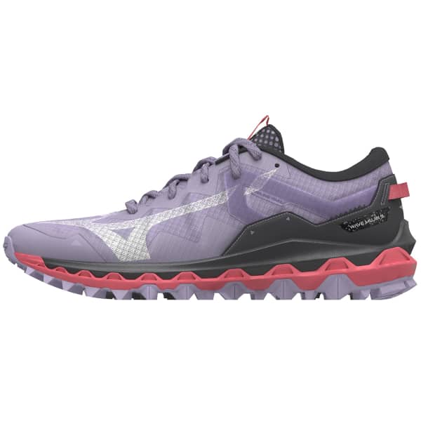 Chaussure trail MIZUNO WAVE MUJIN 9 W PASTEL LILAC/WHITE/SUN KISSED CORAL