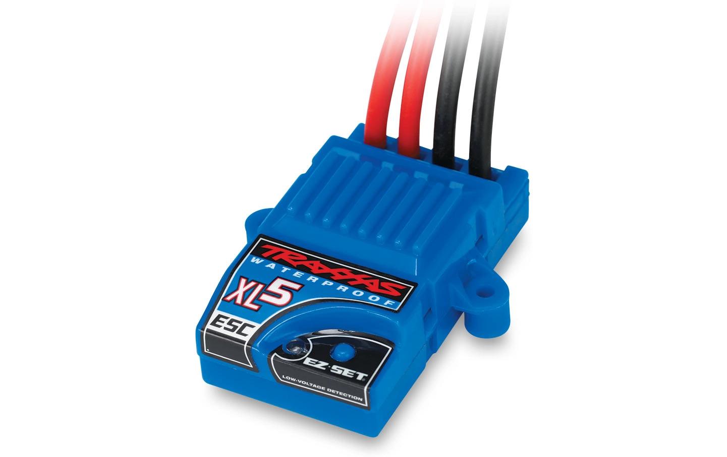 Stadium Truck Rustler HD 2WD Grün, RTR, 1:10<br>2WD-Heckantrieb Truck mit Titan 12-Turn Brushed 550 Motor