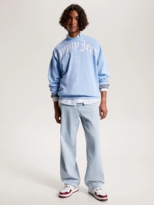 Moletom Relaxed Fit com Logo