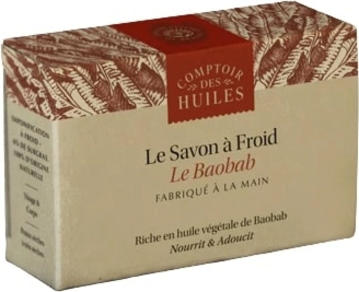 Comptoir des Huiles  Seife Baobab, 100 g