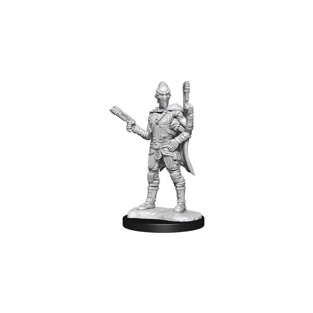 Starfinder Deep Cuts Unpainted Miniatures: Kasatha Operative