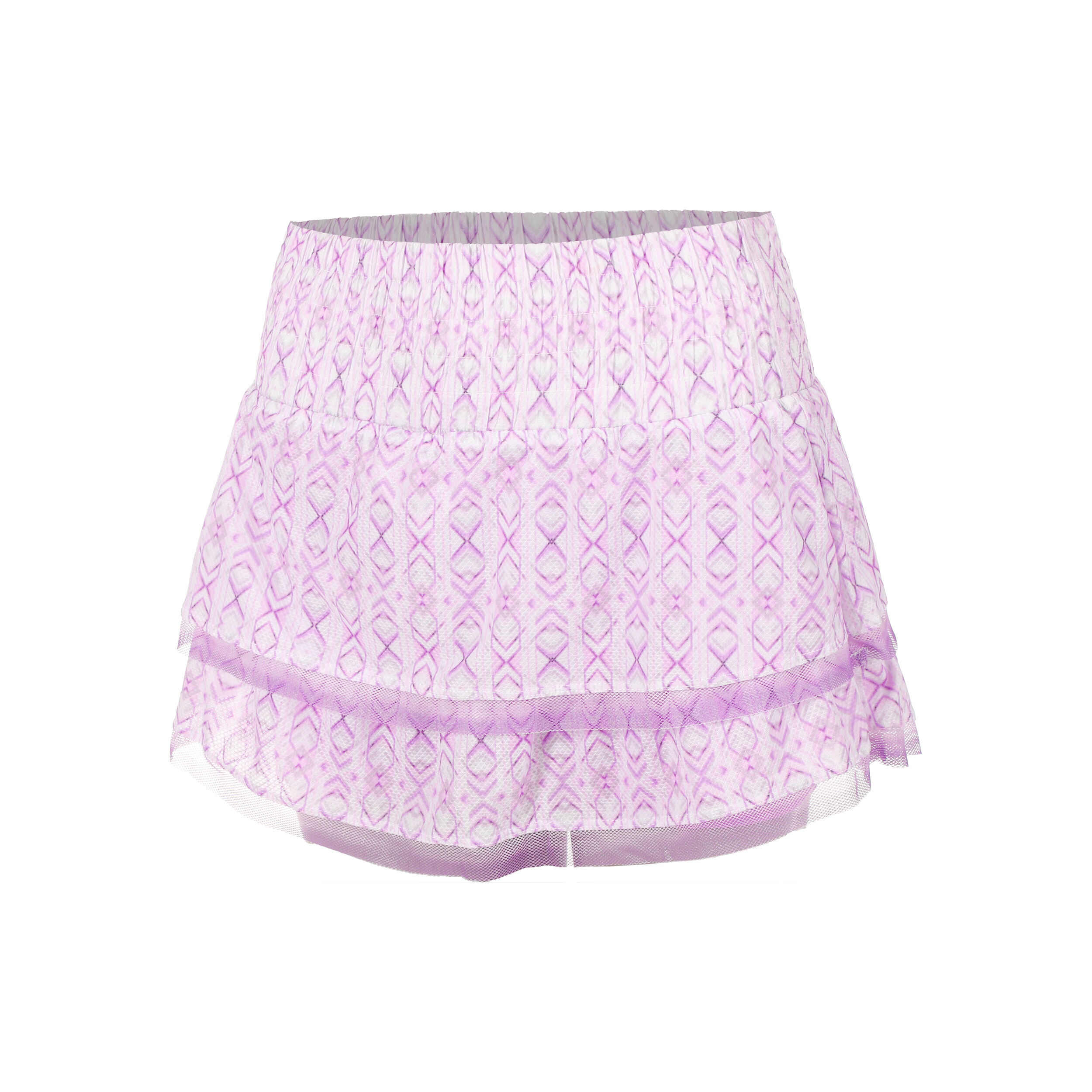 Lucky in Love High Waist Petal Haze Jupe Femmes - Blanc , Rosé