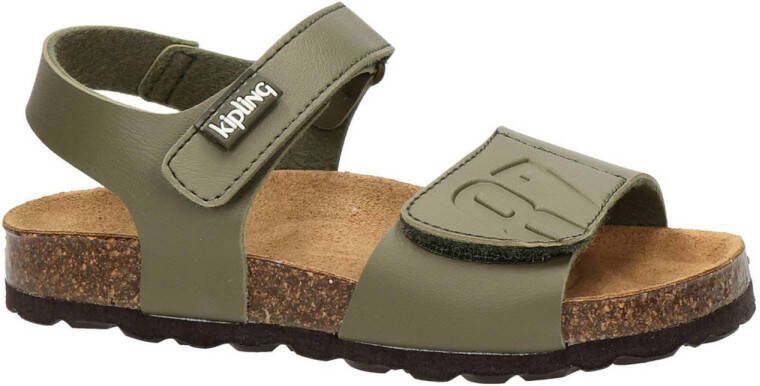 Kipling Guy sandaal kaki Groen Jongens Imitatieleer 31