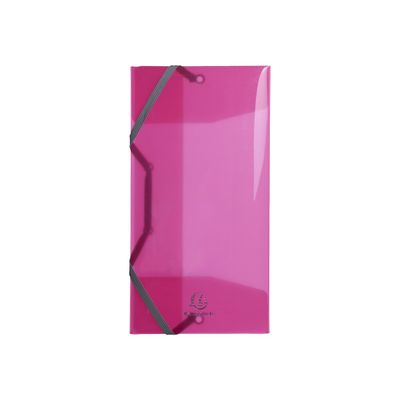 Exacompta Iderama PP - Chemise polypro à rabats - format chéquier 25 x 12 cm - disponible dans différentes couleurs